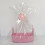 Nordic Style Cotton Rope Storage Bin Bowknot Handle-Pink 6