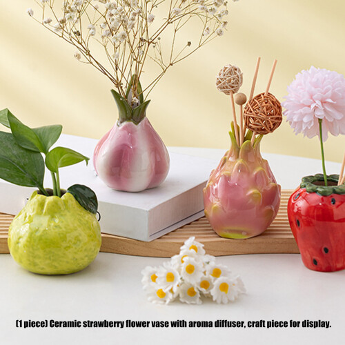 Beautiful Ceramics Fruit Shape Decorative Vases And-onion 2