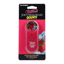 Good Head Juicy Head Dry Mouth Spray To-Go Sour Strawberry 0.3oz