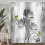 Duschdraperi i polyester med krokar, 180x180 cm 2