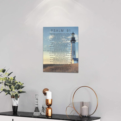 Psalm 91 Canvas Wall Art Print 2