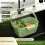 Kitchen Sink Hanging Drying Rack With Foldable Design-Green 5