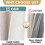 Linen Look Blackout Curtains 42x54 in Pair 3