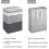 Wäschekorb wasserdicht freistehend 75L 2er-Pack 3
