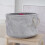 Foldable Laundry Basket with Handles – Grey, 33x33x20.5cm 4