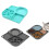 Interaction Pet Food Puzzle, langsame Fütterungsmatte für-Lila 3