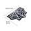 Halloween rug black spider web washable 19.69x31.50 in 2