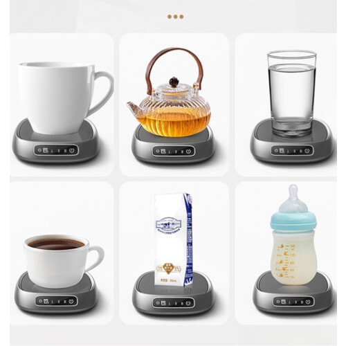 Calentador de tazas de café recargable blanco 2