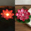 Hengdidi kelluvat lootus-LED-valot, 6 kpl 4