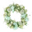 Artificial Peony Flower Wreath 40cm Silk 2