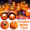 Φανάρι κολοκύθας φαντασμάτων για το Halloween, εσωτερικό νυχτερινό φως 1