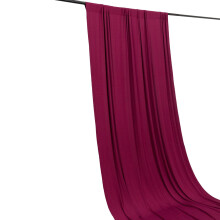 Burgunderroter Hintergrund aus 4-Wege-Stretch-Spandex, 1,5 m x 3 m