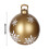 Christmas Balls White Silver Glitter 8cm 9PCS 3