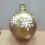 Christmas Balls White Silver Glitter 8cm 9PCS 6