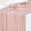 Cotton Cheesecloth Table Runner 35" x 120" Boho Rustic 2