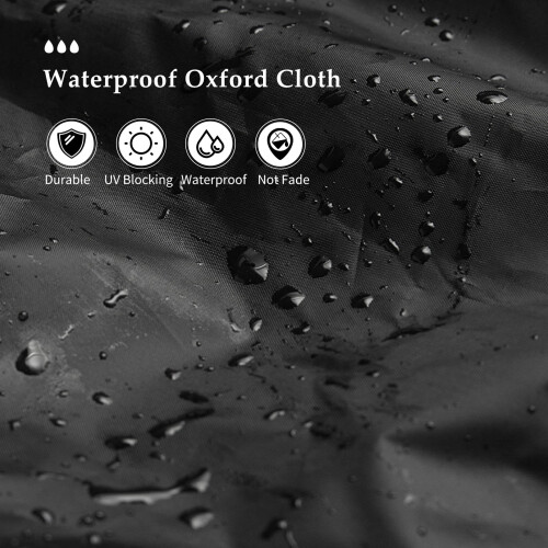 Capa para assento de barco em tecido Oxford resistente e impermeável. 2