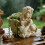 Pot de fleur ornemental en forme d'ange, conteneur pour 6
