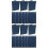 20Pcs Paper Certificate Protectors Dark Blue Diploma Covers 4