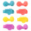 4Sets Assorted Color Silicone Writing Aid with Ergonomic Grip for Kids 5