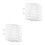2Pcs White Iron Wire Shelf Dividers Freezer Rack Space Saver Organizer 5
