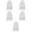5Pcs Heat Resistant Ironing Mitts Grey for Steaming Hands 6