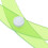 Green Acrylic Measuring Caliper Ergonomic Clay Sculpture Tool 4