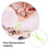 Green Acrylic Measuring Caliper Ergonomic Clay Sculpture Tool 5