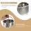 Stainless Steel Vegetable Steamer Basket 1 Pack 2