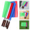 8Pcs Bright Sports Referee Flags with Sturdy Fabric and Sponge Handle 8