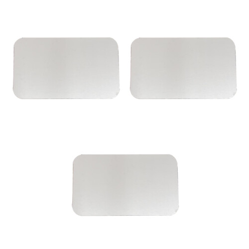 3Pcs Silver Cooling Plates for Rabbits Hamsters Small Pet Cooling Mats 1