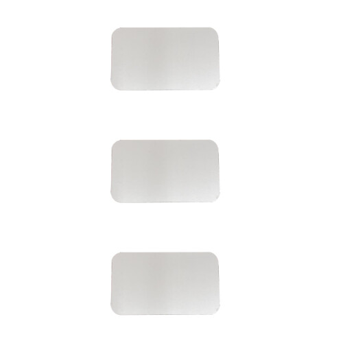 3Pcs Silver Cooling Plates for Rabbits Hamsters Small Pet Cooling Mats 2