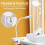 Dimmable Clip-on Desk Light USB-Powered 2PCS 3