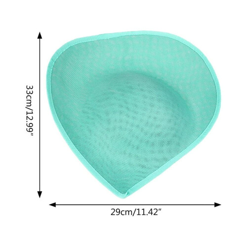 Base de fascinateur de soucoupe Sinamay30x27cm 2