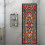 Mandala-Duschvorhang, indisches Boho-Blumenmuster, 91 x 183 cm 2