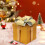 Christmas gift boxes matte gold 16x16 inches 4