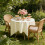 Round Tablecloth 90cm Solid Colour Polyester 4