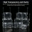 2 Part See Through Acrylic Living Space Divider For Small-1 4