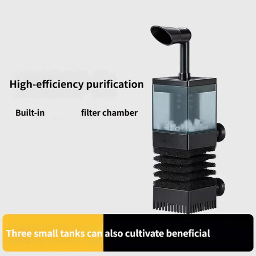 Efficient Fishtank Filter Using Reverse Air Lifts-Double layer 1
