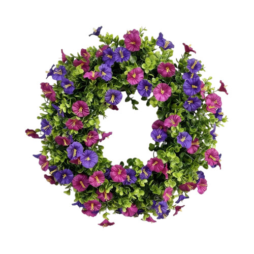 Durable Plastic And Cloth Flower Arrangement Suitable For-40cm 1