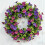 Durable Plastic And Cloth Flower Arrangement Suitable For-40cm 5