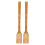 2Pcs Bamboo Wooden Stirring Paddle for Brewing and Kitchen Use 1
