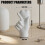 Statue de geste de main d'amour en résine incassable, pour-Blanc 4