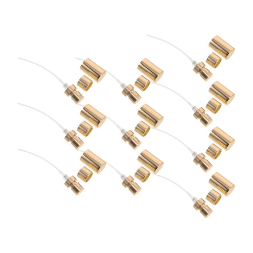 10Pcs Fine Mist Perfume Spray Nozzle Gold Replacement Cap for Bottles