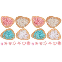 2Pcs Lightweight Plastic Nail Decorations Assorted Designs for Crafts