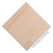 1Set Blocking Board for Crochet and Knitting with Steel Pegs Wood Base