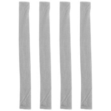 4Pcs Grey Kitchen Appliance Handle Covers Velvet Fridge Oven Sleeve
