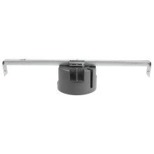 Deckenhalterung Für Ventilatoren, Aluminium-Kunststoff, Grau