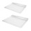 2Pcs Large Capacity Oven Crumb Tray Iron Drip Pan for Electric Baking 1