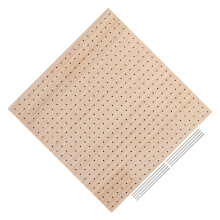 1Set Crochet Blocking Kit with Metal Pegs Wooden Board for Home Use