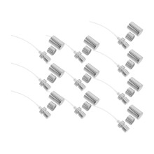 10Pcs Universal Silver Spray Bottle Caps for Vacuum Dispensers